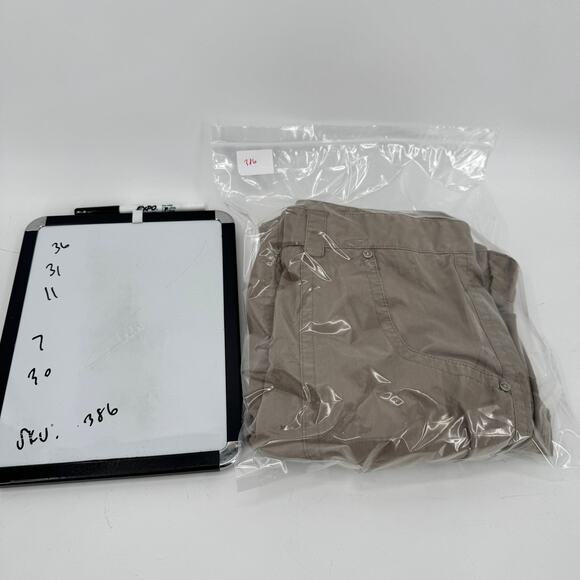 Miss Me Pants Womens 30 (36x31 ACTUAL) Khaki Tan Cargo CP1243 + Pockets Coastal - Picture 9 of 9